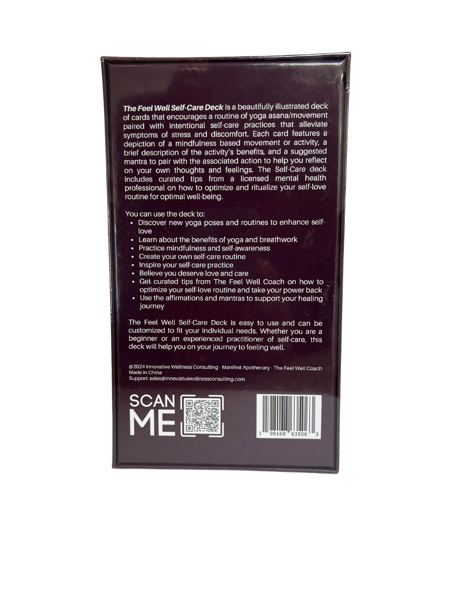 Adult Deck: The Feel Well Self-Care Deck