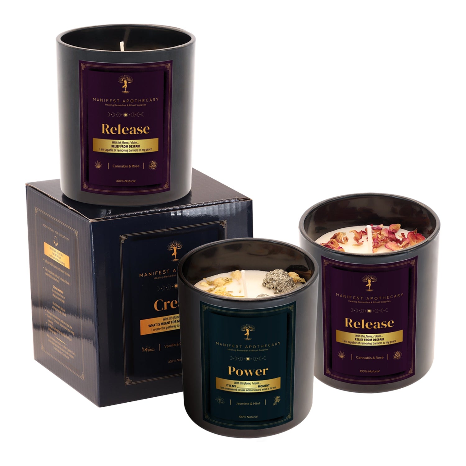 Manifest it! Candles